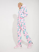 Load image into Gallery viewer, Womans winter overall Bad_Unicorn Pink
